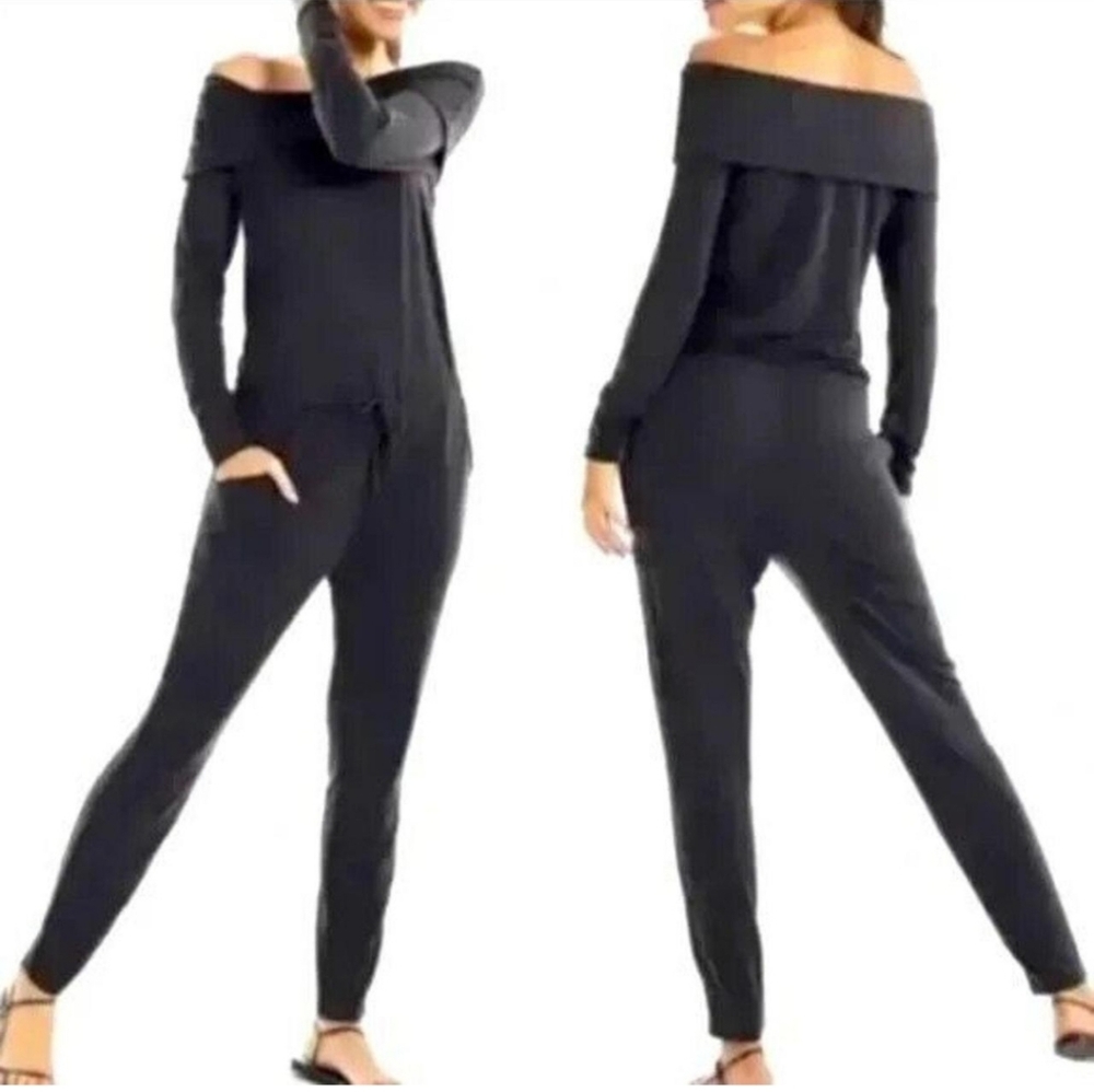 Fabletics Women's Tess Off The Shoulder Jumpsuit